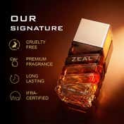 Ajmal Zeal Eau De Parfum Fresh Citrus Long Lasting Premium Perfume for Men (100 ml)
