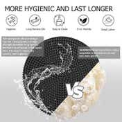 Bronson Professional Silicone Exfoliating Body Scrubber Bath Brush