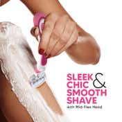 LetsShave Evior Trial Kit for Women with Mid Flex World's First 6 and 3 Blade System Razor