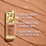Lakme Be-Jewel Luminous Skin Tint Up to 2X Luminous Glow - Cool Cinnamon (25 ml)