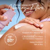 Aqualogica Illuminate+ Dewy Lightweight Sunscreen Gel SPF 50+ PA++++ for All Skin Types (50 g)