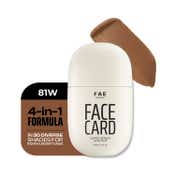 FAE BEAUTY Face Card 4-in-1 Super Serum Skin Tint With Dewy Finish, Shade - 81W - Warm (30 ml)