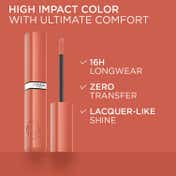 L'Oreal Paris Infallible Laque Resistance Liquid Lipstick - 225 Rouge Confidence,4Ml