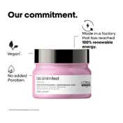 L'OREAL PROFESSIONNEL Liss Unlimited Mask for Frizzy & Unruly Hair (250 ml) With Pro-Keratin