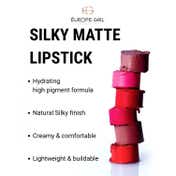 Europe Girl Silky Matte Long Lasting Lipstick - Dusty Rose Eg 09 (3 g)