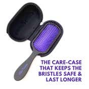 Alan Truman Knot No More Detangling and Hair Care Brush - Playful Purple