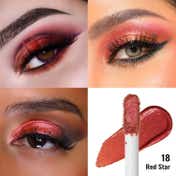 Oulac Liquid Diamond Eyeshadow - 18-Red Star(Duo Chrome) (6.8 g)