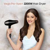 VEGA Pro-Xpert 2200W Professional Hair Dryer with 2 Speed/3 Heat Settings Diffuser (VHDP-03)