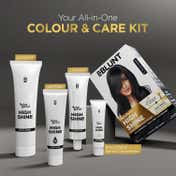BBlunt Salon Secret High Shine Conditioning Hair Colour - 1 Natural Black (130 g)