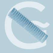 GUBB Hair Rollers - 6 Small Hair Curlers (40 g)