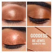 Lakme Bejewel Festive Trio  Liquid Lip - Cocoa Glow Eye Tint - Goddess and Setting Spray (4 pcs)