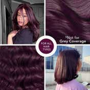 Paradyes Semi-Permanent Glossy Hair Tint Cream Color - Velvet Burgundy (160 g)