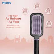 Philips BHH730-00 Hair Straightener Brush With Silk Protect Technology