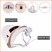 SEMINO Advanced LED Light Therapy Face Mask - White