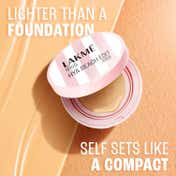 Lakme 9to5 Hya Beach Edit Cushion Foundation, SPF40, Full Matte Coverage C 300-Cool Cinnamon (12 g)