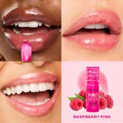 Makeup Revolution Pout Lip Oil - Raspberry Pink (3 ml)