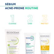 Bioderma Sebium Hydra Face Wash  for Oily, Acne-Prone Skin with 24 H Hydration (200ml)