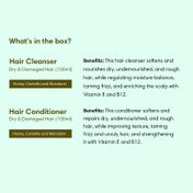 The Earth Collective The Moisture Blend Hair Cleanser & Hair Conditioner Gift Set (2 Pcs)