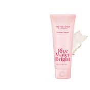 The Face Shop Rice Water Bright Foaming Cleanser - Best Korean Face Wash for Even Tone Skin (100ml)