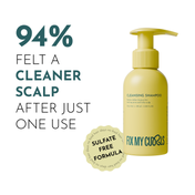 Fix My Curls Cleansing Shampoo For Curly And Wavy Hair (100 ml)