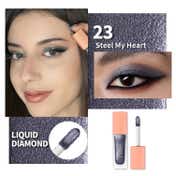 Oulac Liquid Diamond Eyeshadow - 23-Steel My Heart (6.8 g)