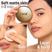 Lakme Powerplay Priming Powder Foundation 3-in-1 Lasting Matte Dry-Oily Skin - Ivory Cream (9 g)