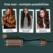 Alan Truman The Blow Brush with Storage & Travel Case-Jade Green (740 g)