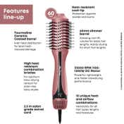 Alan Truman Digital Styling Blow Brush - Pink Gold (1 pc)