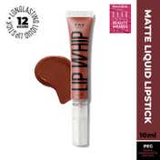 FAE BEAUTY Lip Whip 12H Matte Liquid Lipstick Long Wear Non Drying & Smudgeproof - Peg (10 ml)
