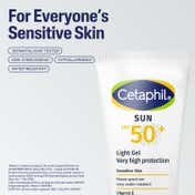 Cetaphil Oily Skin Cleanser + SPF 50 Light Gel Combo