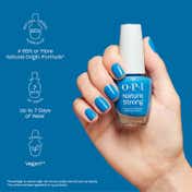 O.P.I Nature Strong Vegan Nail Lacquer - Fresh as a Blue Daisy (15 ml)