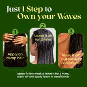 LOVE beauty AND planet Avocado Oil & Peptide Hair Mask for Wavy Hair (100 ml)