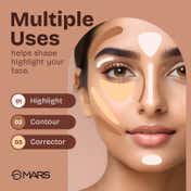 MARS SPF50 PA++++ Cancel Concealer - 1.5-Vanilla Beige (6 ml)