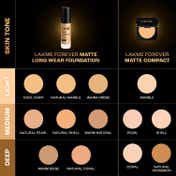 Lakme Forever Matte Longwear Foundation - Natural Coral (25 ml)