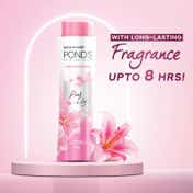 Pond's Dreamflower Fragrant Pink Lily Talc Powder - (100g)