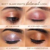 Lakme Be-jewel Satin Eye Tint, One-Step Liquid Eyeshadow, Waterproof - 05 Moonstone (4.5 ml)