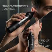 Zlade Jaws Alpha Rechargeable All-in-One Beard Trimmer 4 Interchangeable Heads