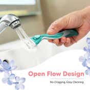LetsShave Evior 3 Sensitive Razor for Women  1 Handle 1 Blade Smooth Full Body Shave