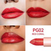 Oulac Infinity Moisture Shine Lipstick - Red Coral(PG02) (4 g)