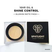 PAC Spotlight Loose Powder Ultra Fine Lightweight Blurs Lines Controls Shine - Banana (9 g)