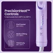 Heatwave Nova Styler 3-in-1 Hair Straightener & Curler - Lavender