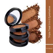 Power Beauty Triple Treat 3-in-1 Eyeshadow 04 - Burnt red Tangerine Copper (7 g)