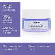 Sereko Ceramide and Peptide 100H Moisturiser Water Gel for Deep Hydration (50 ml)