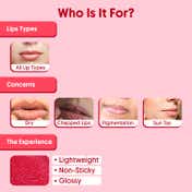 Aravi Organic Lip Glowy Balm With SPF 50 PA+++ - Kojic Acid & Ceramide (5 g)