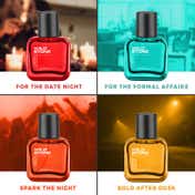 Wild Stone Premium Perfume Gift Set- Ultra Sensual, Edge, Night Rider, Red EDP (4 Pcs)