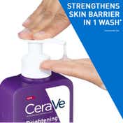 CeraVe Brightening Vitamin C Face Wash For Dull & Uneven Skin, Reduces Dark Spots (236 ml)