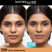 Maybelline New York Fit Me Matte + Poreless Liquid Foundation SPF 22 - Shade 329 Natural Matte Finish (30 ml)