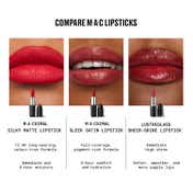 M.A.C Lustreglass Sheer-Shine Lipstick - Hug Me (3 g)