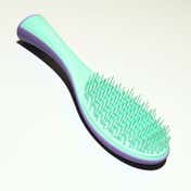 Alan Truman Dt-12 Fine & Fragile Detangling & Everyday Care Brush - Purple