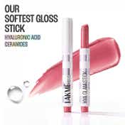 Lakme 9To5 Hya Glam Plump+Shine Clickstick, Hyaluronic Acid & Ceramides - Power Nude (2.1 g)